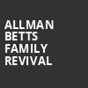 Allman Betts Family Revival, Arcada Theater, Aurora